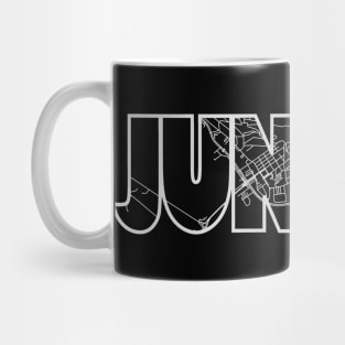 Juneau Street Map Mug